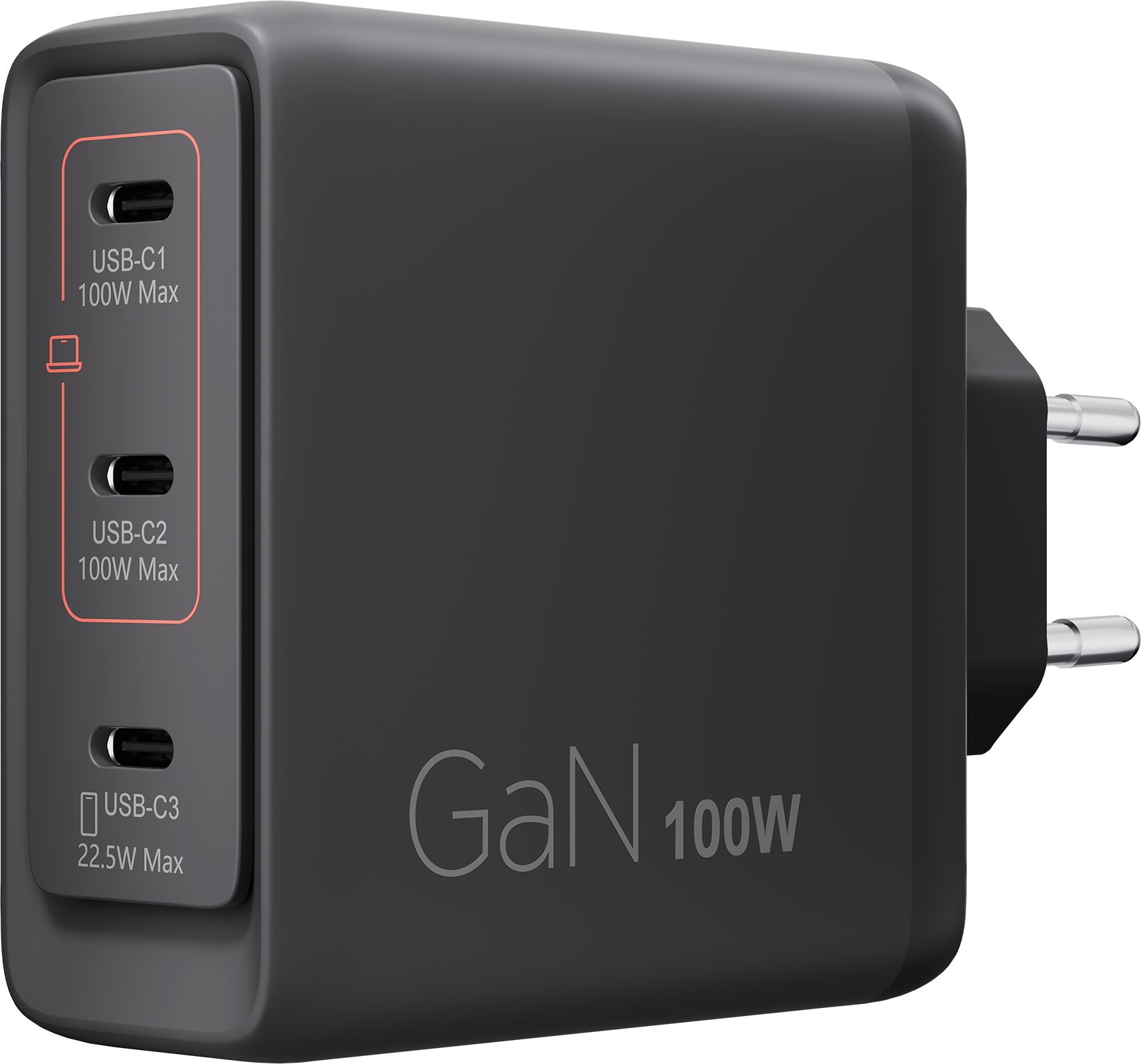 Zasilacz Lenovo 100W GaN 3 Ports