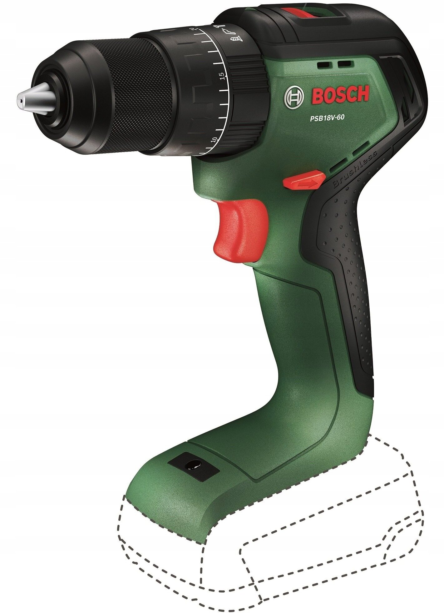 Wiertarko-wkrętarka Bosch PSB18V-60 (solo, C) Cordless