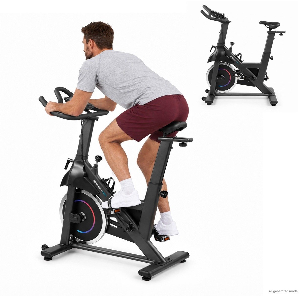 Rower stacjonarny Spokey Treningowy stacjonarny indoor