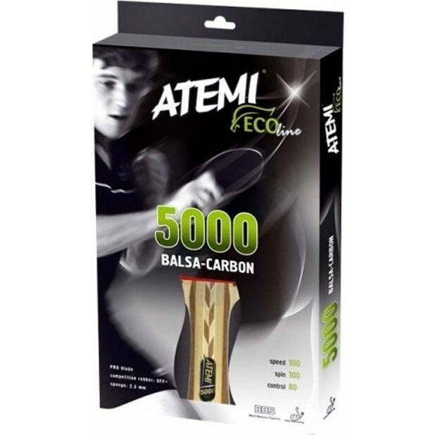 Atemi 5000 Balsa Carbon Anatomical Rakietka