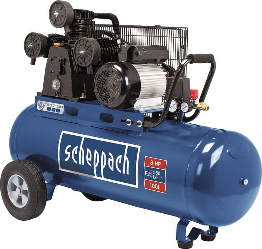 Sprężarka Scheppach HC550TC 10bar 100L |