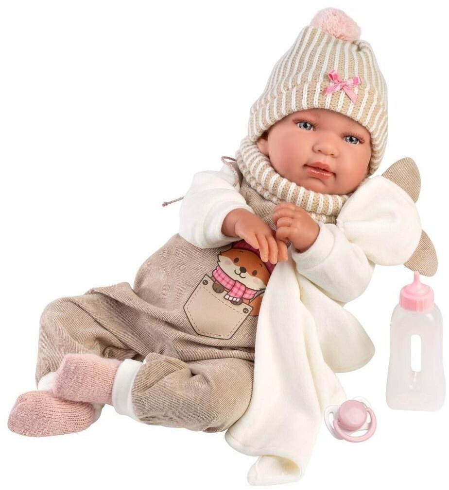 Llorens Lalka bobas Tina płacząca 44cm