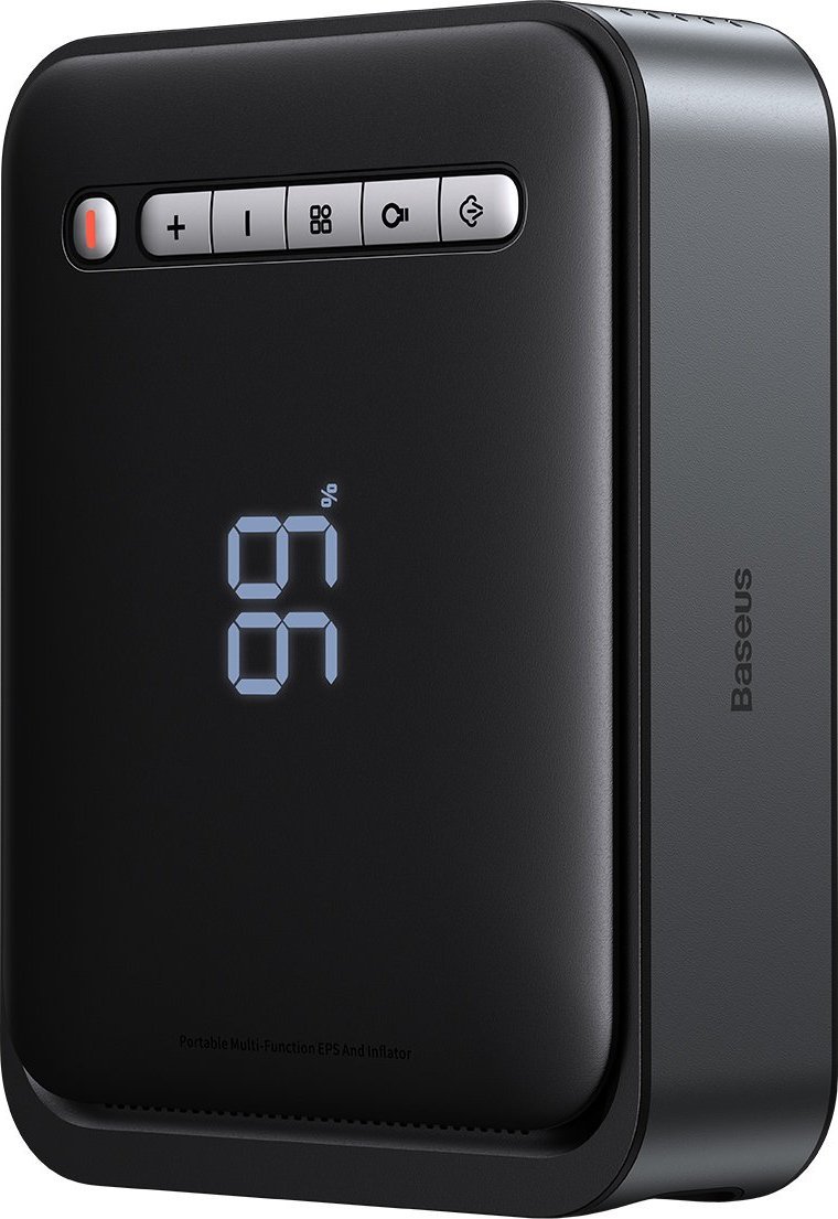 Kompresor samochodowy Baseus 2w1 powerbank Jump
