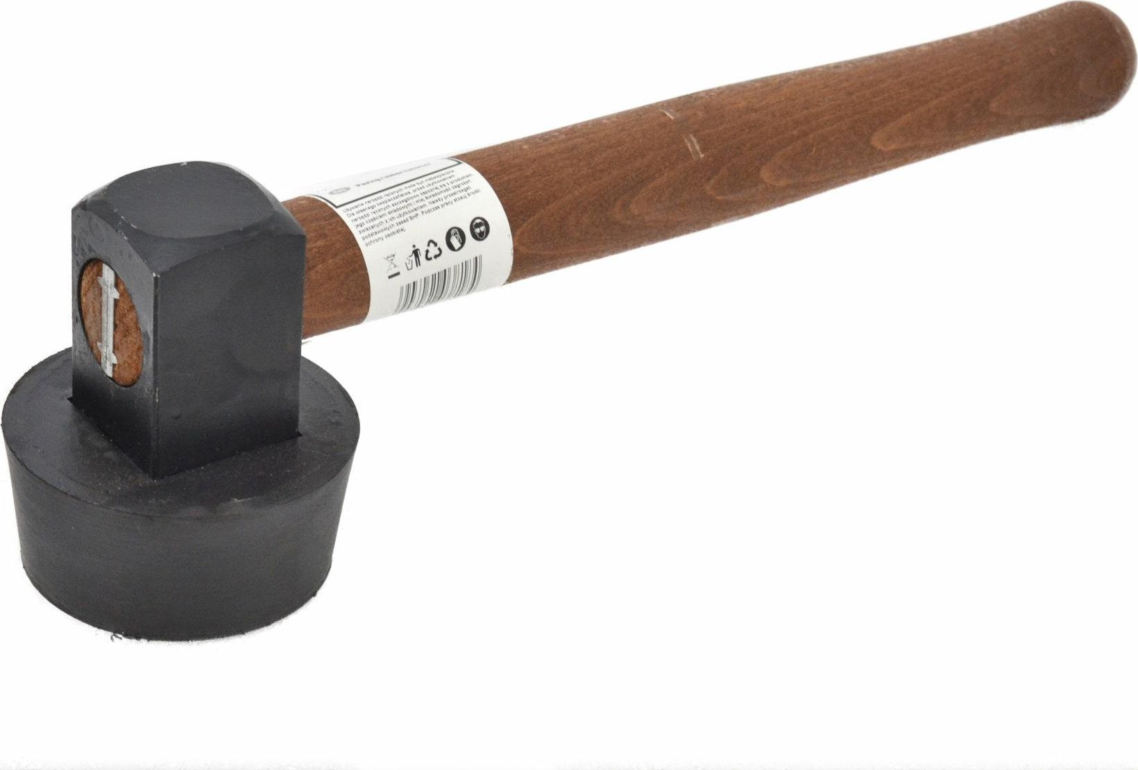 AWTools Młotek brukarski rączka drewniana 1