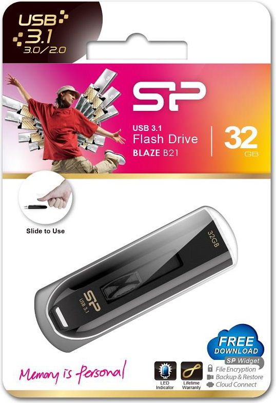 Pendrive Silicon Power Blaze B21, 32