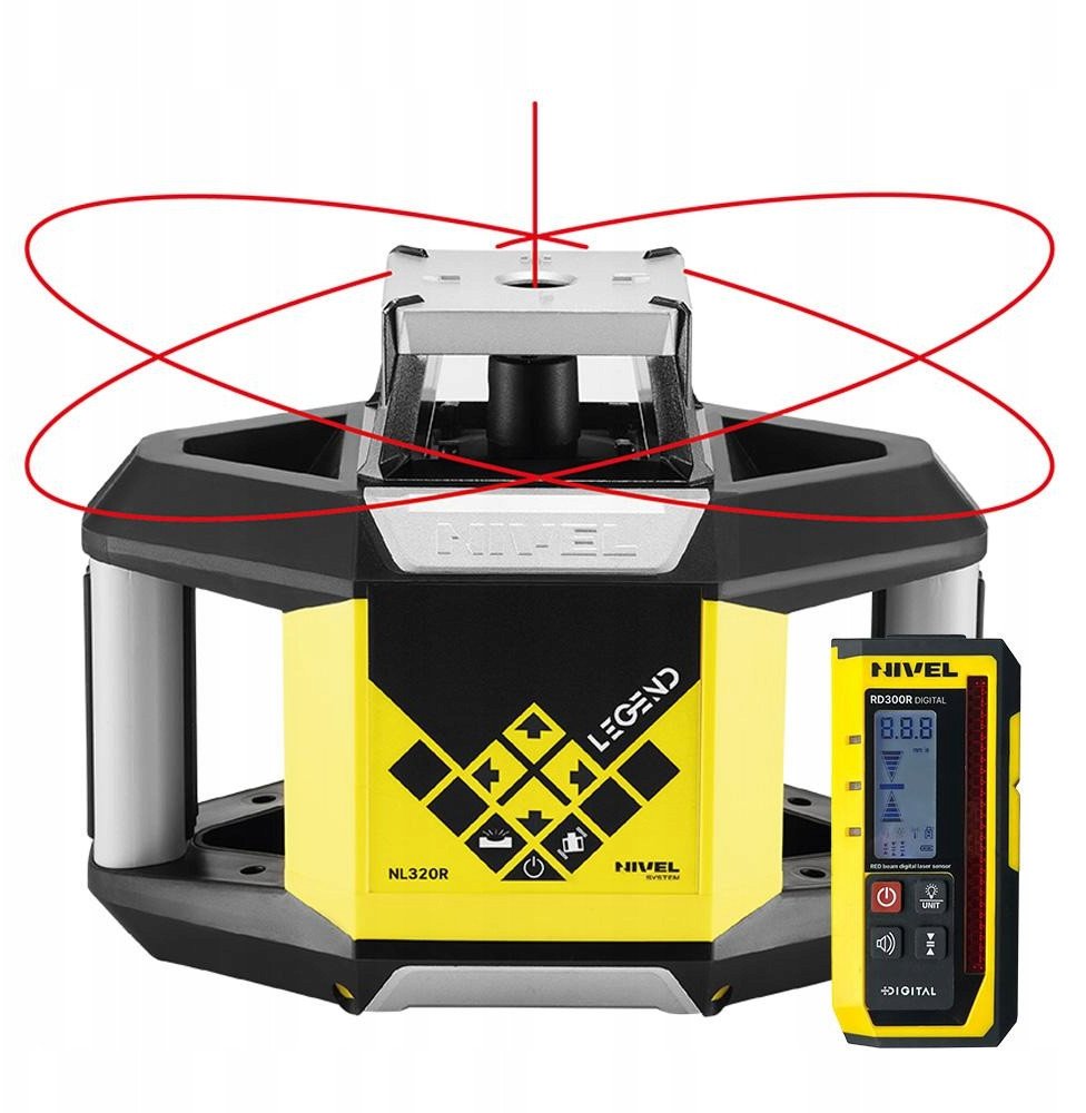 Nivel NIVEL SYSTEM NIWELATOR LASEROWY NL320R