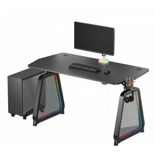 ULTRADESK Herný stôl QUEST, 140x70cm, 72-120cm