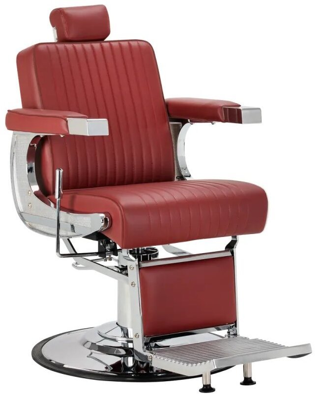 Activeshop Fotel barberski Gabbiano Visionerio+ czerwony