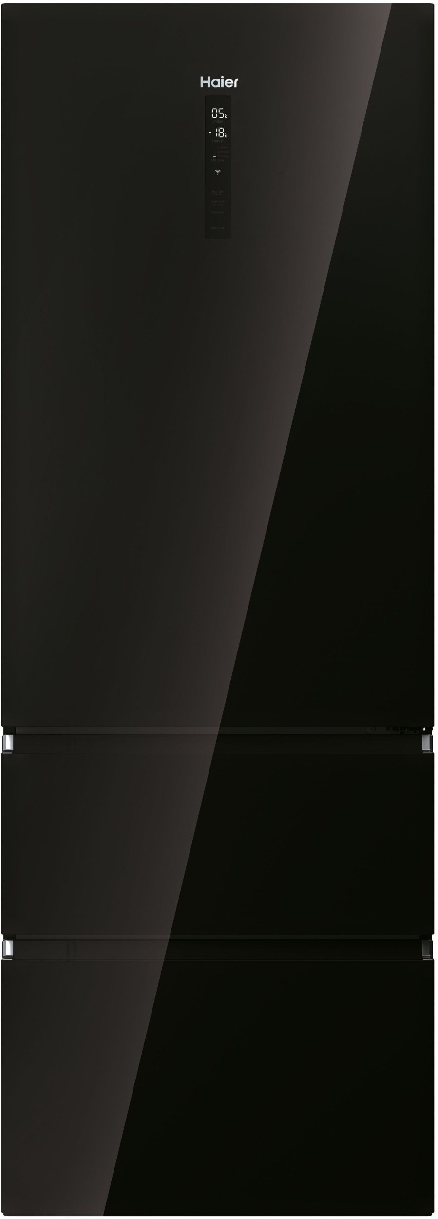 Multidoor refrigerator Haier HTW7720DNGB (black) |