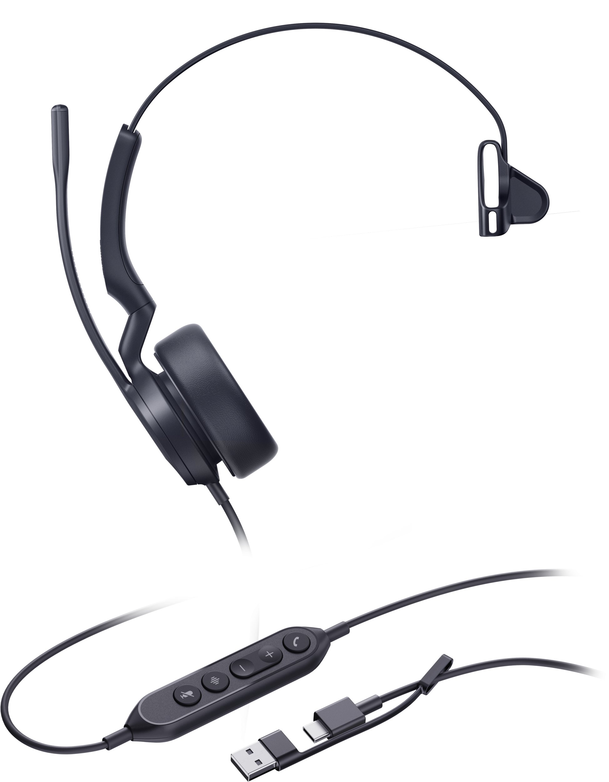 Słuchawki Yealink Uh44 Mono Usb-C/A Headset