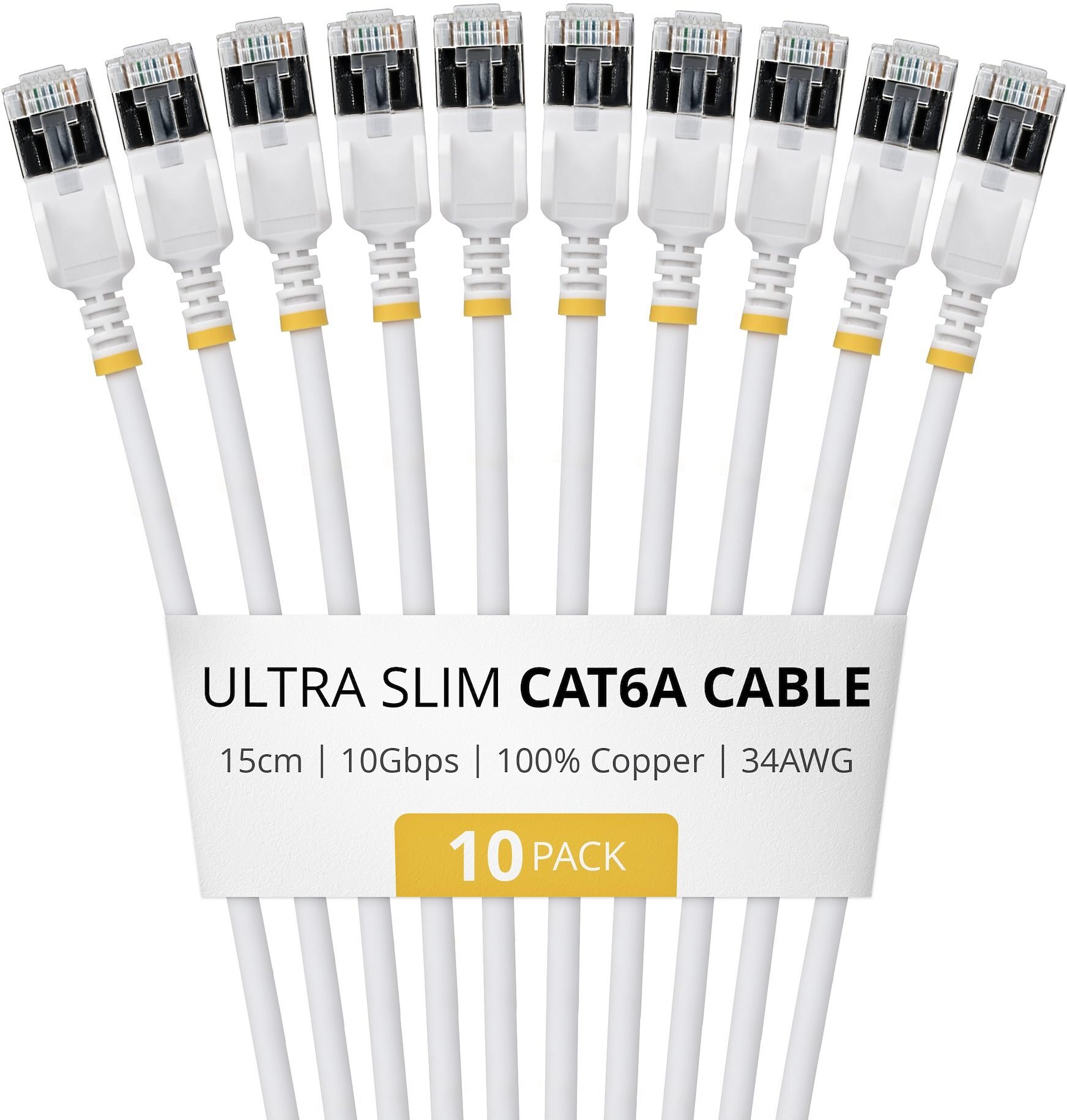 StarTech Kabel sieciowy Biały 0,15