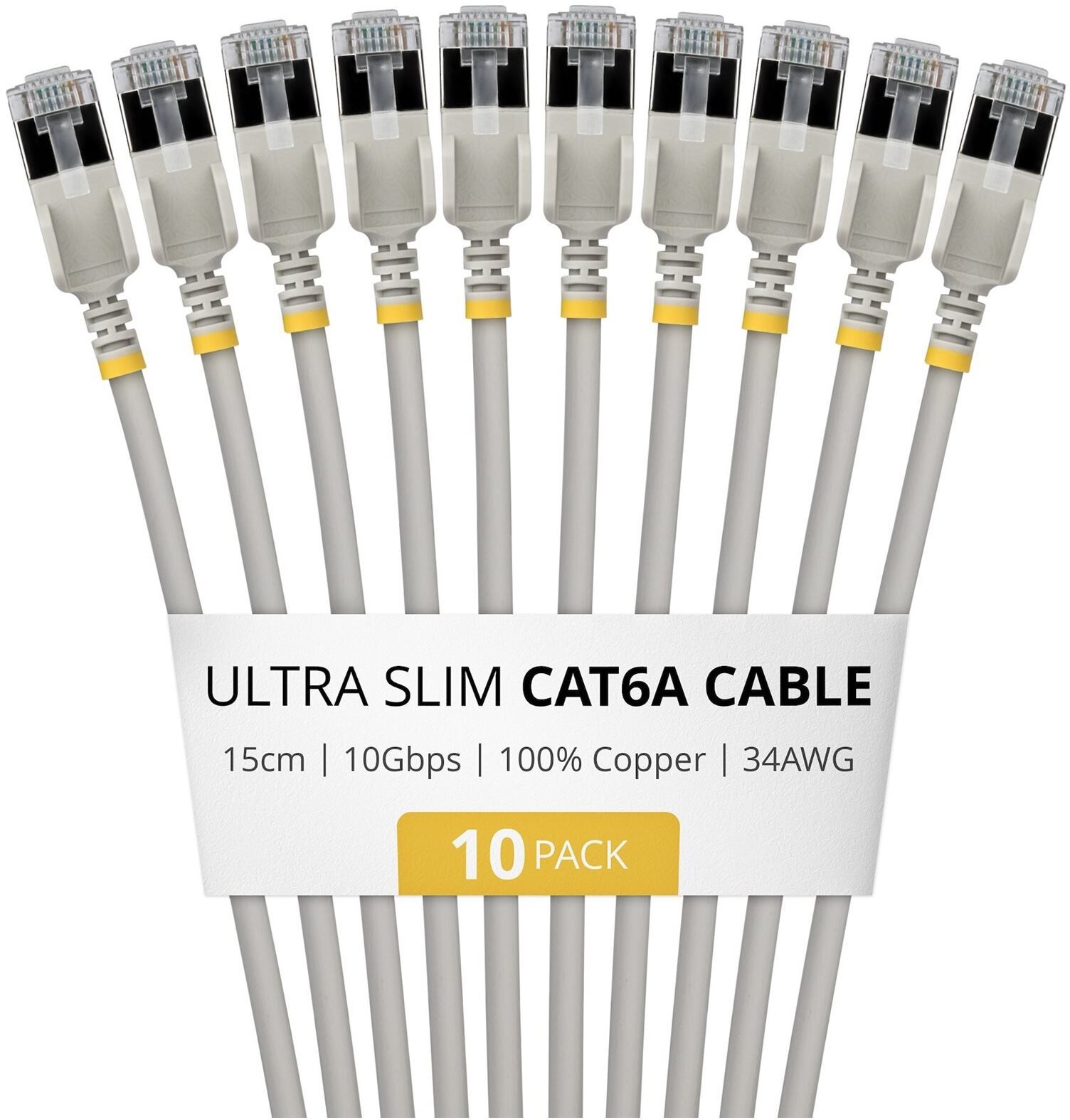 StarTech Kabel sieciowy szary 0,15