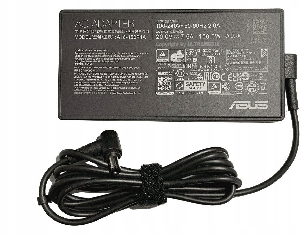 Zasilacz do laptopa Asus Adapter 150W
