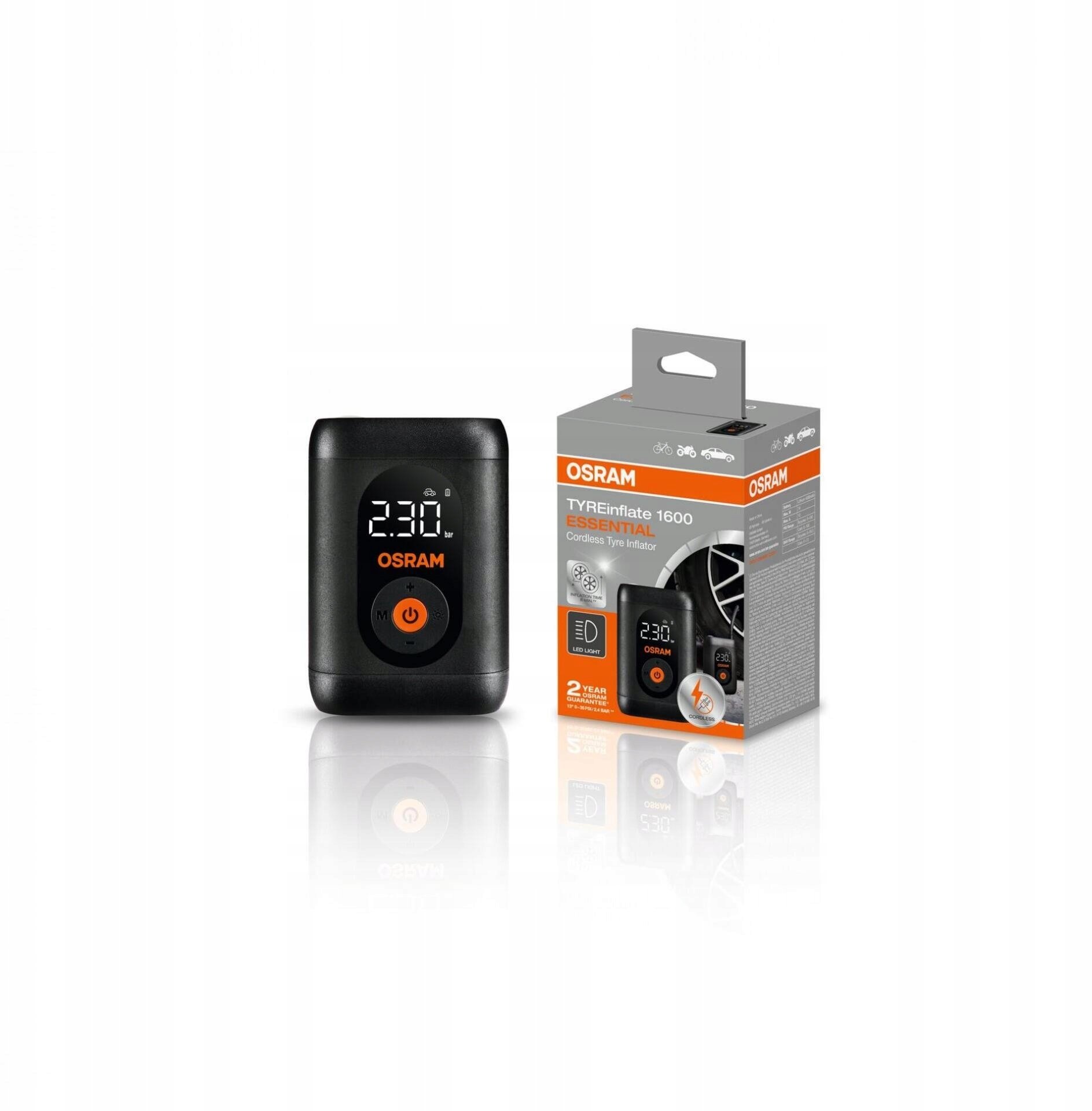 Kompresor samochodowy Osram Mini-kompresor TYREinflate 1600