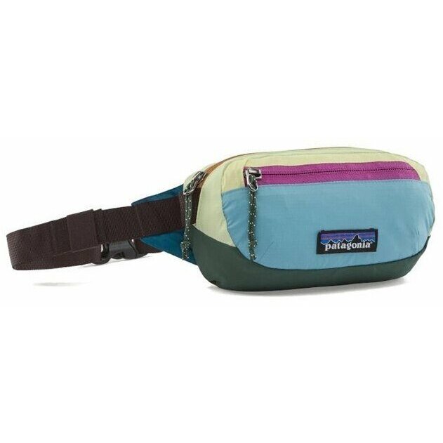 Patagonia Saszetka terravia mini hip pack-patchwork-snowmelt
