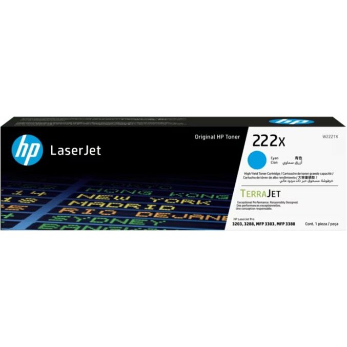 Toner HP 222X - Wysoka wydajność