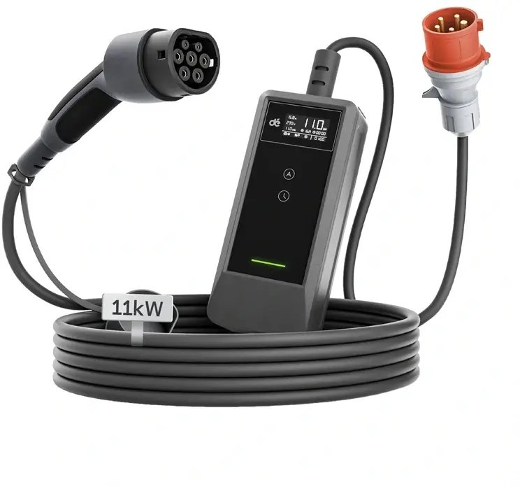 Portable EV charger dé 11kW 7m