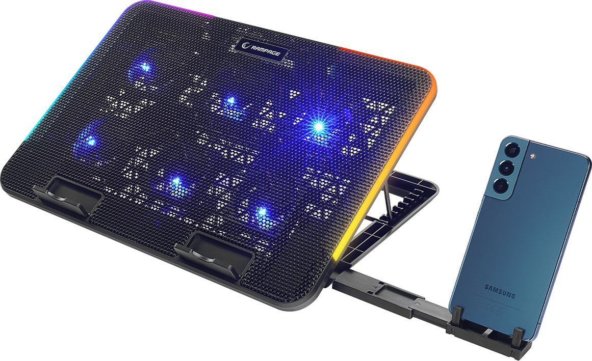 Podstawka chłodząca Rampage Sixpower R9 15