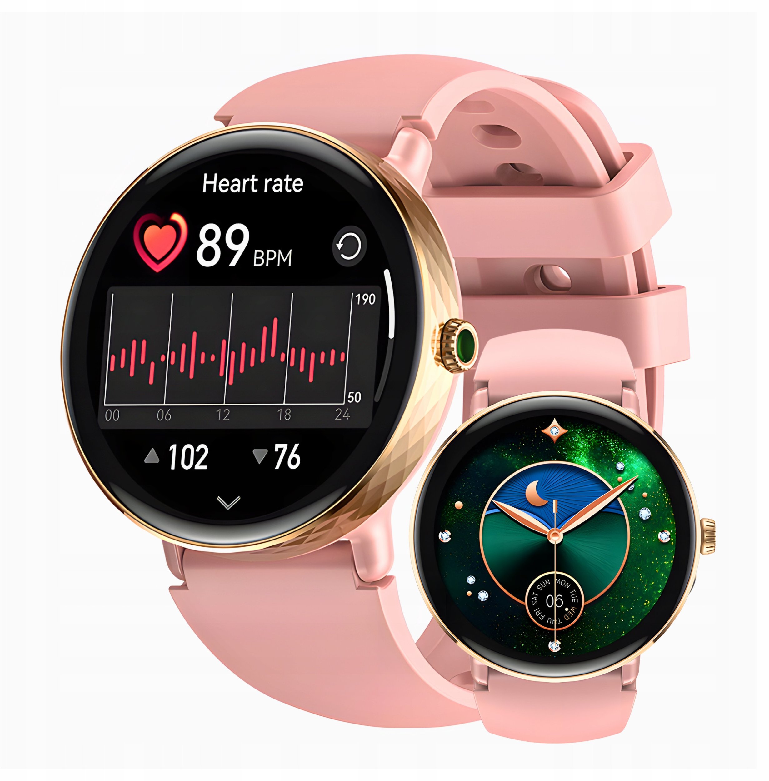Zeblaze Lily 2 smartwatch (pink) |