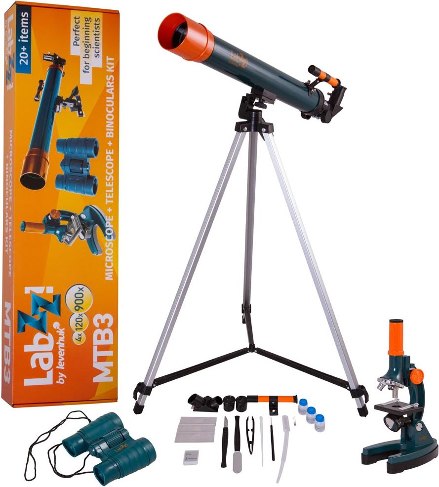 Levenhuk Zestaw LabZZ MTB3 z mikroskopem