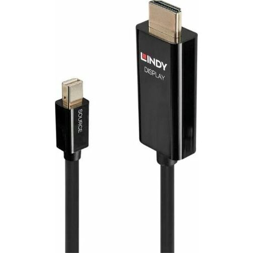Kabel Lindy DisplayPort Mini - HDMI