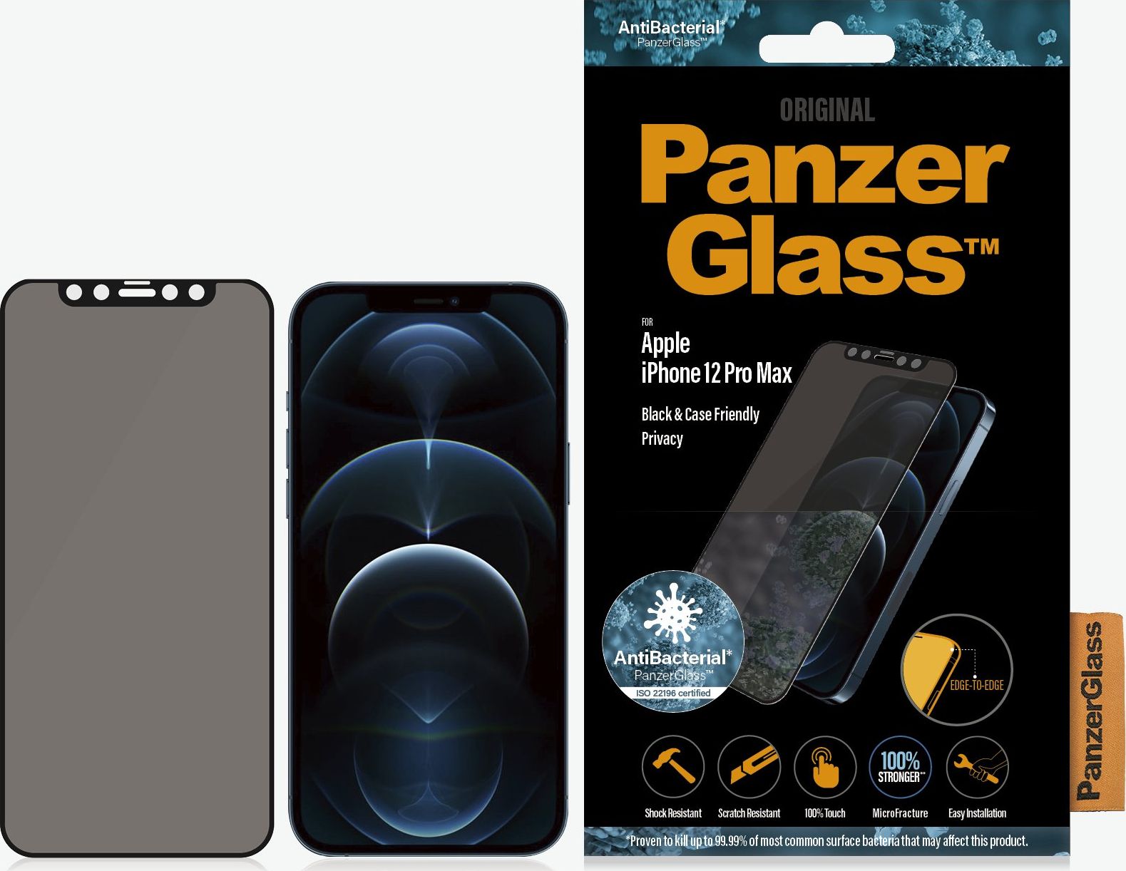 PanzerGlass Szkło hartowane do iPhone 12