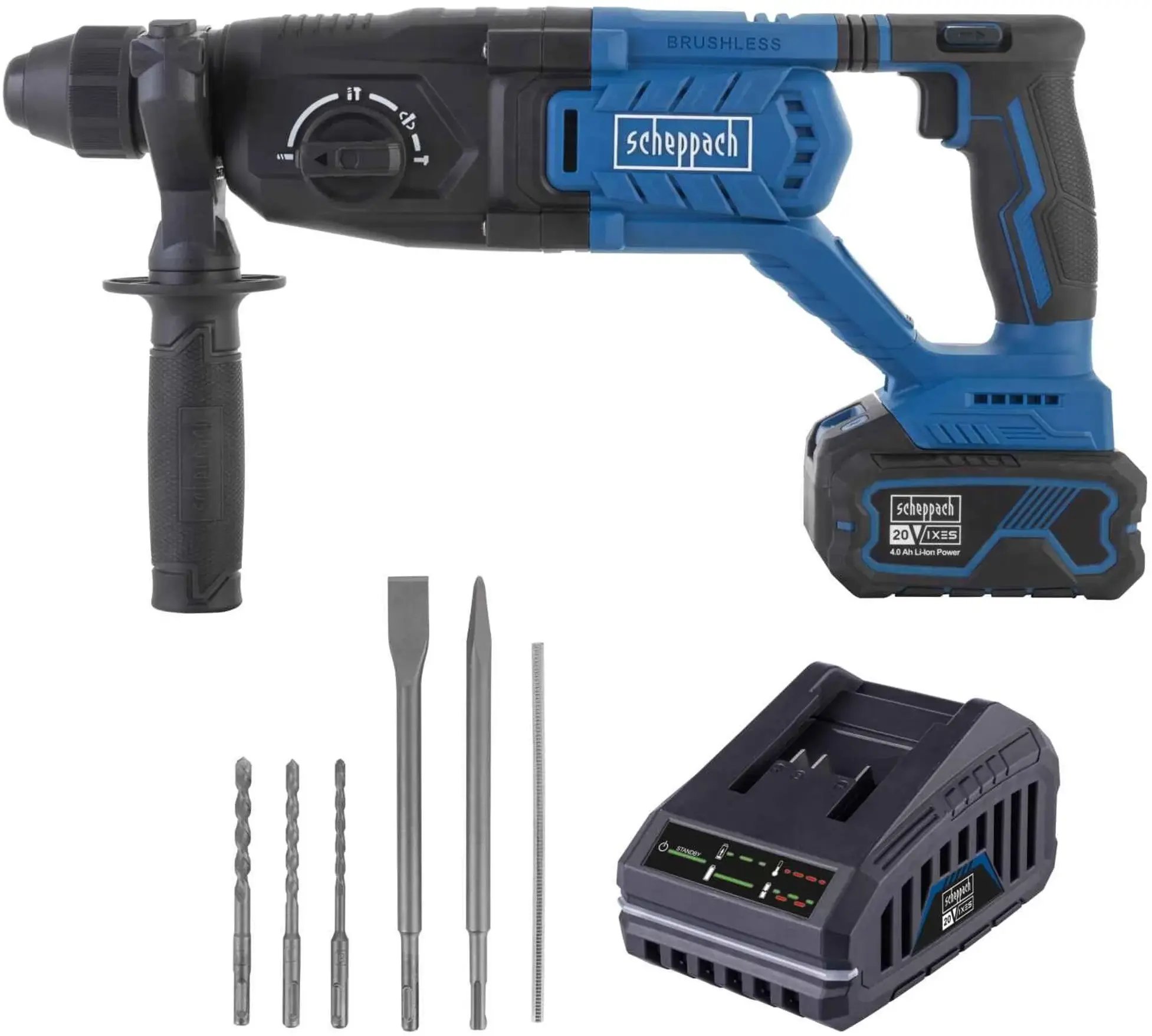 Młotowiertarka Scheppach Akumulatorowy perforator BC-DH290-X –