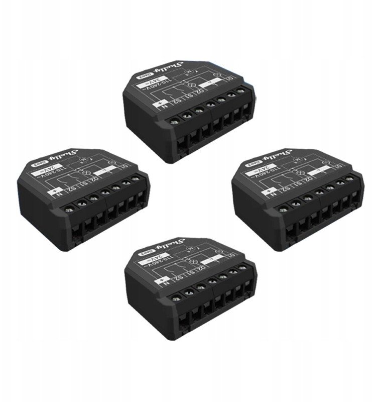 Shelly 2PM Gen3 Set of 4