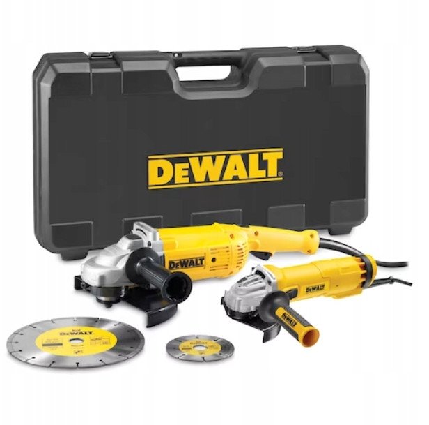 Szlifierka Dewalt DEWALT.ANGLE GRINDER SET