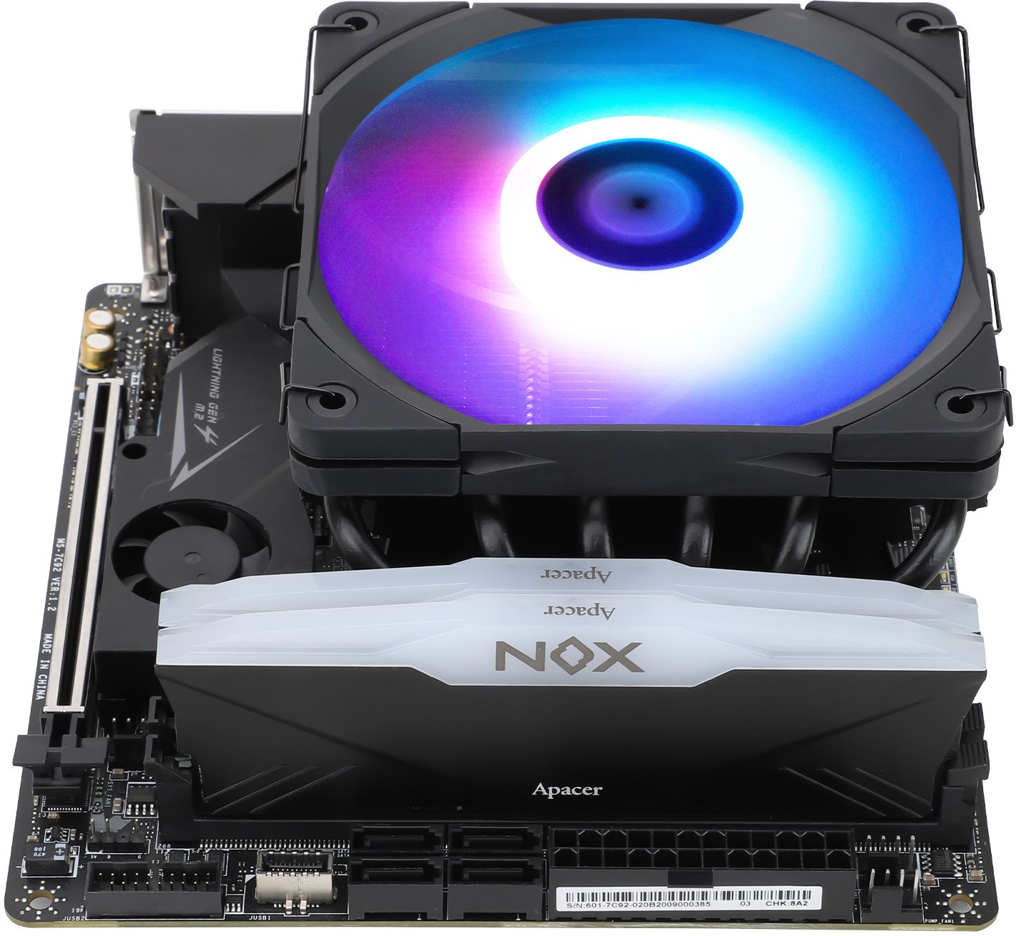 Chłodzenie CPU Thermalright Thermalright AXP120-X67 Juodas