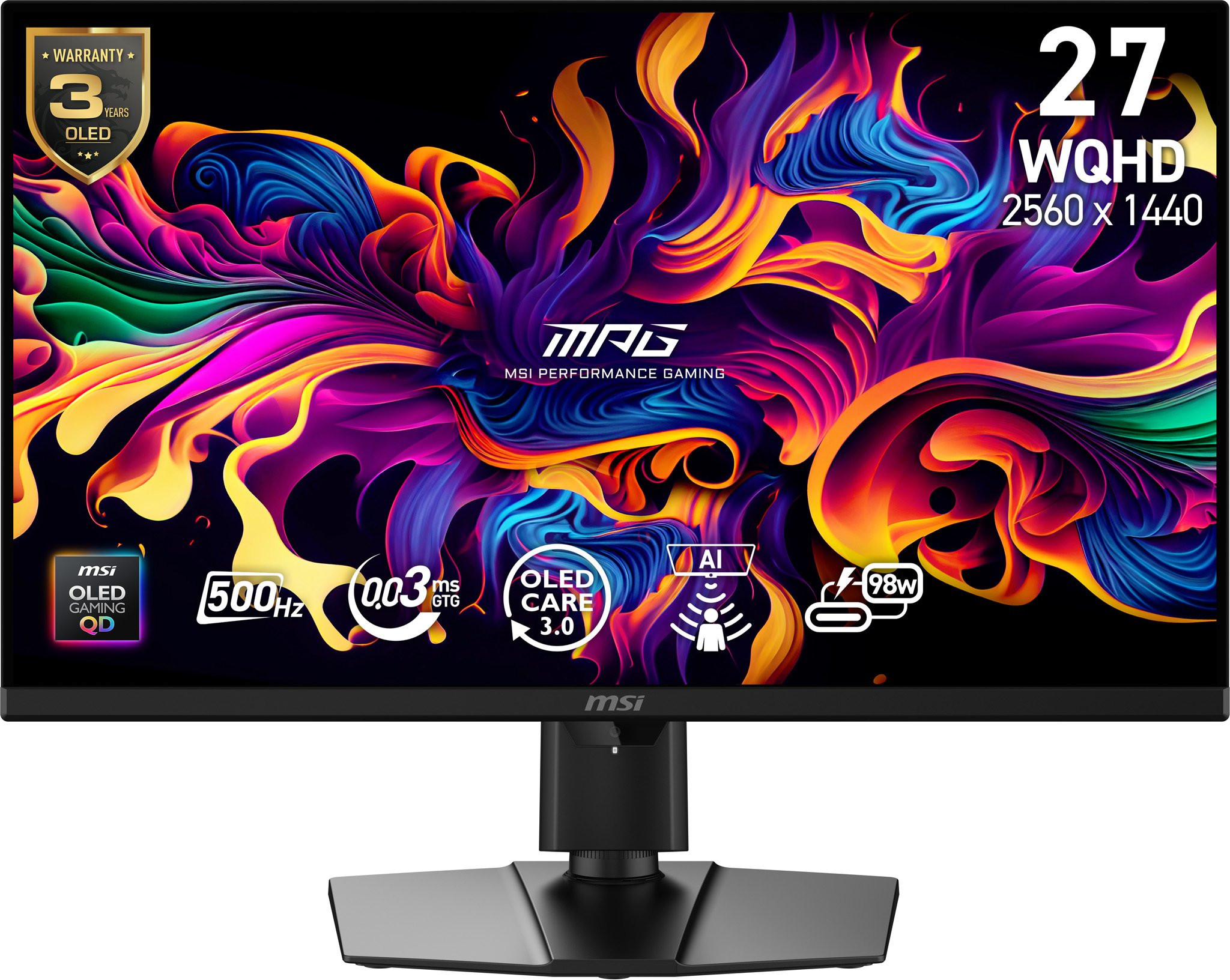 MSI MPG 271QR QD-OLED X50 26