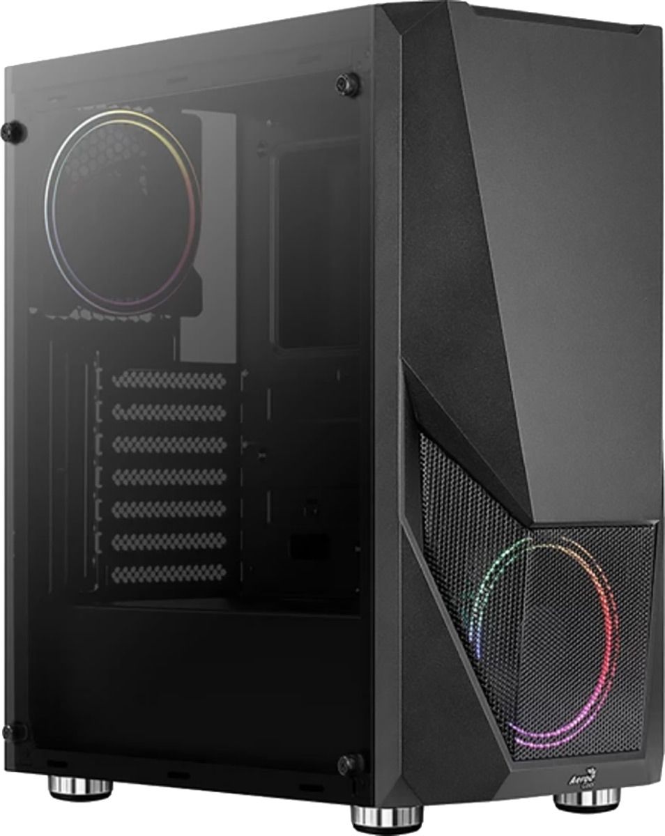 Aerocool PGS Zauron FRGB-G-BK-V1 Black case