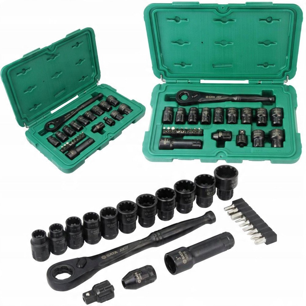 SATA SATA ZESTAW 24 KLUCZY NASADOWYCH
