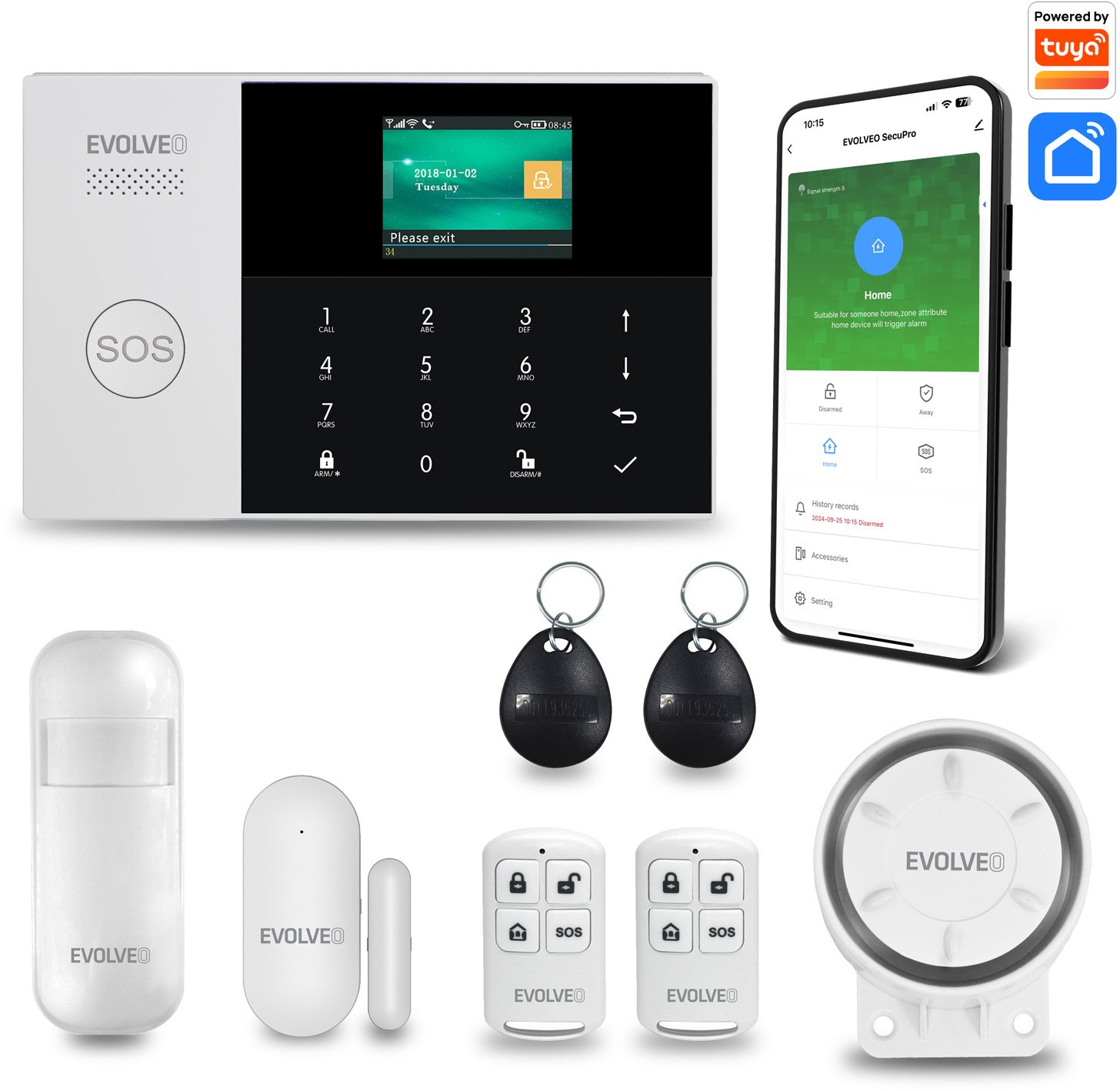 EVO EVOLVEO inteligentny bezprzewodowy GSM&Wi-Fi system