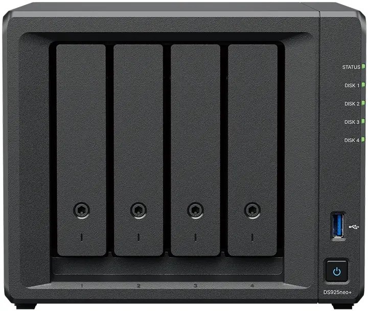 Serwer plików Synology | 4-zatokowy serwer