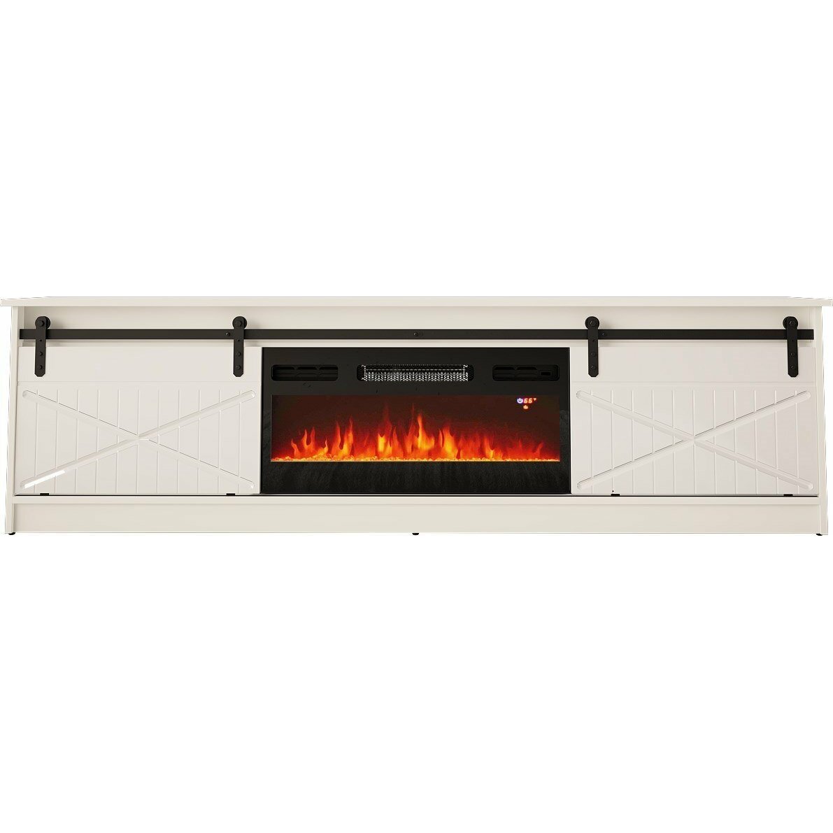 Cama MEBLE RTV GRANERO + fireplace