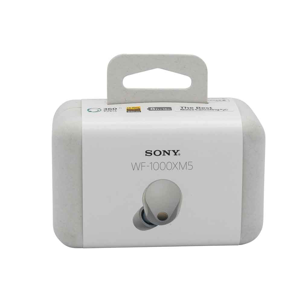 Słuchawki Sony srebrne (WF1000XM5S.CE7) |