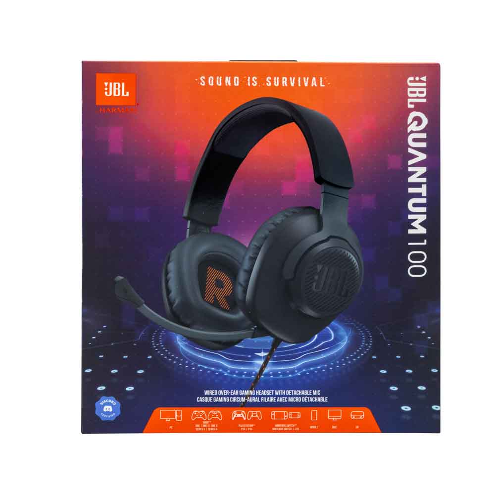 JBL Quantum 100 Over-Ear Gaming Headset