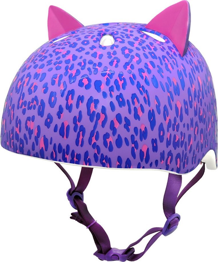 C-PREME Kask dziecięcy juniorski Leopard Kitty
