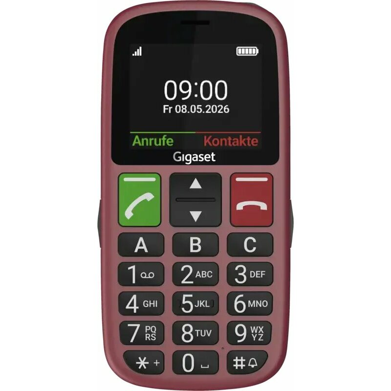 Gigaset GL30 Featurephone red (metallic) |