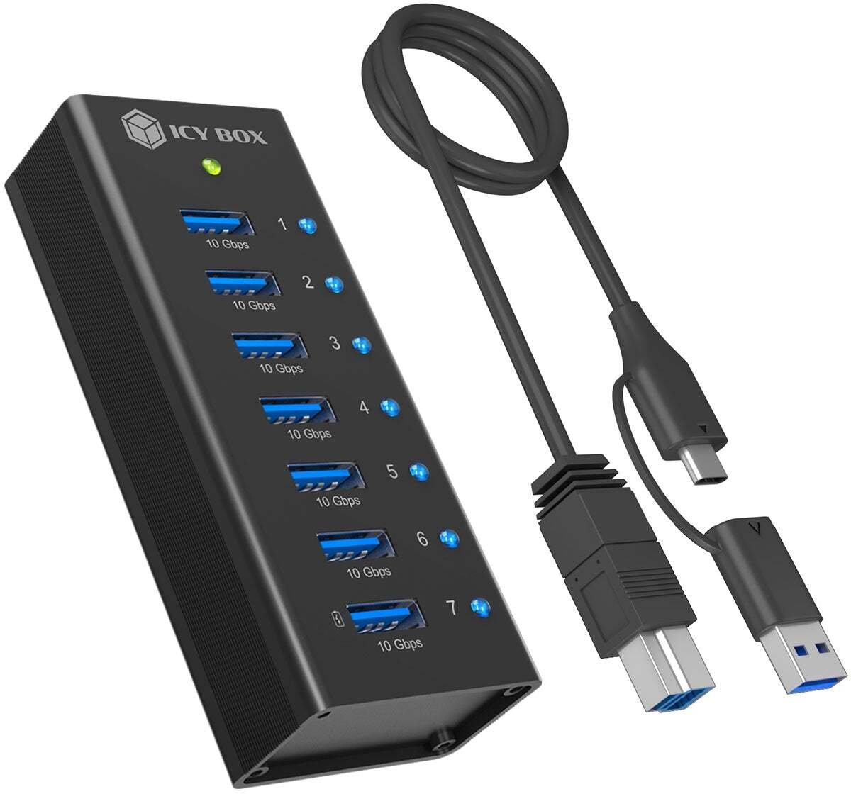 HUB USB Icy Box Box 7-Port