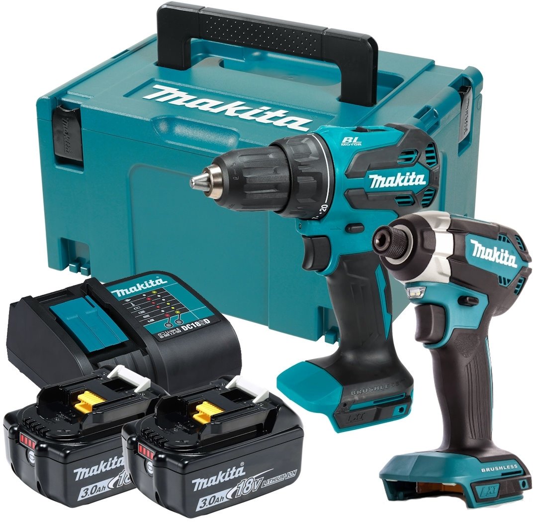 Zestaw elektronarzędzi Makita Combo 18V DDF490+DTD153