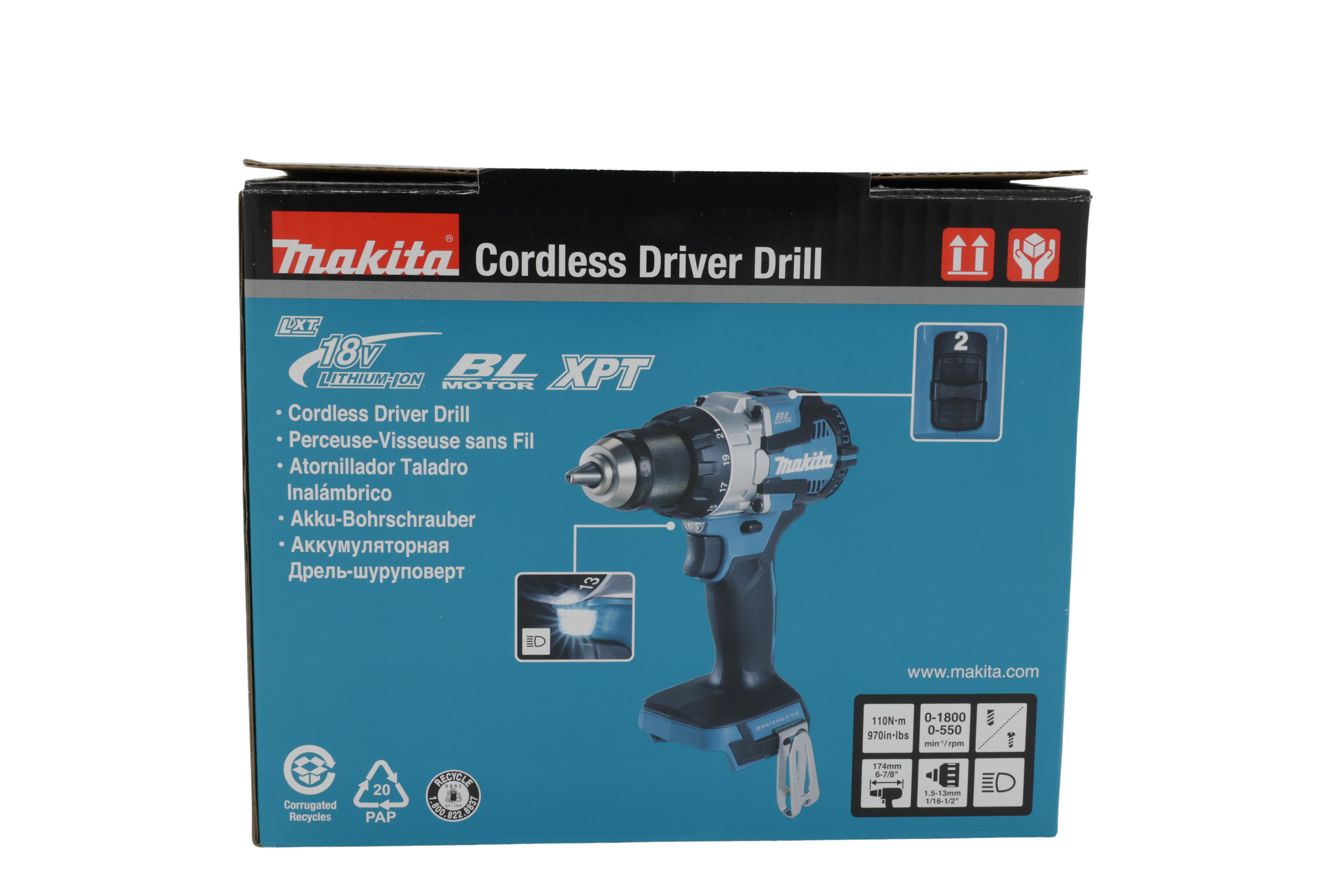 Makita DDF489Z Akku-Bohrschrauber (ohne Akku und