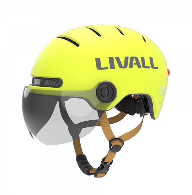 Livall Kask miejski 54-58cm światło LED