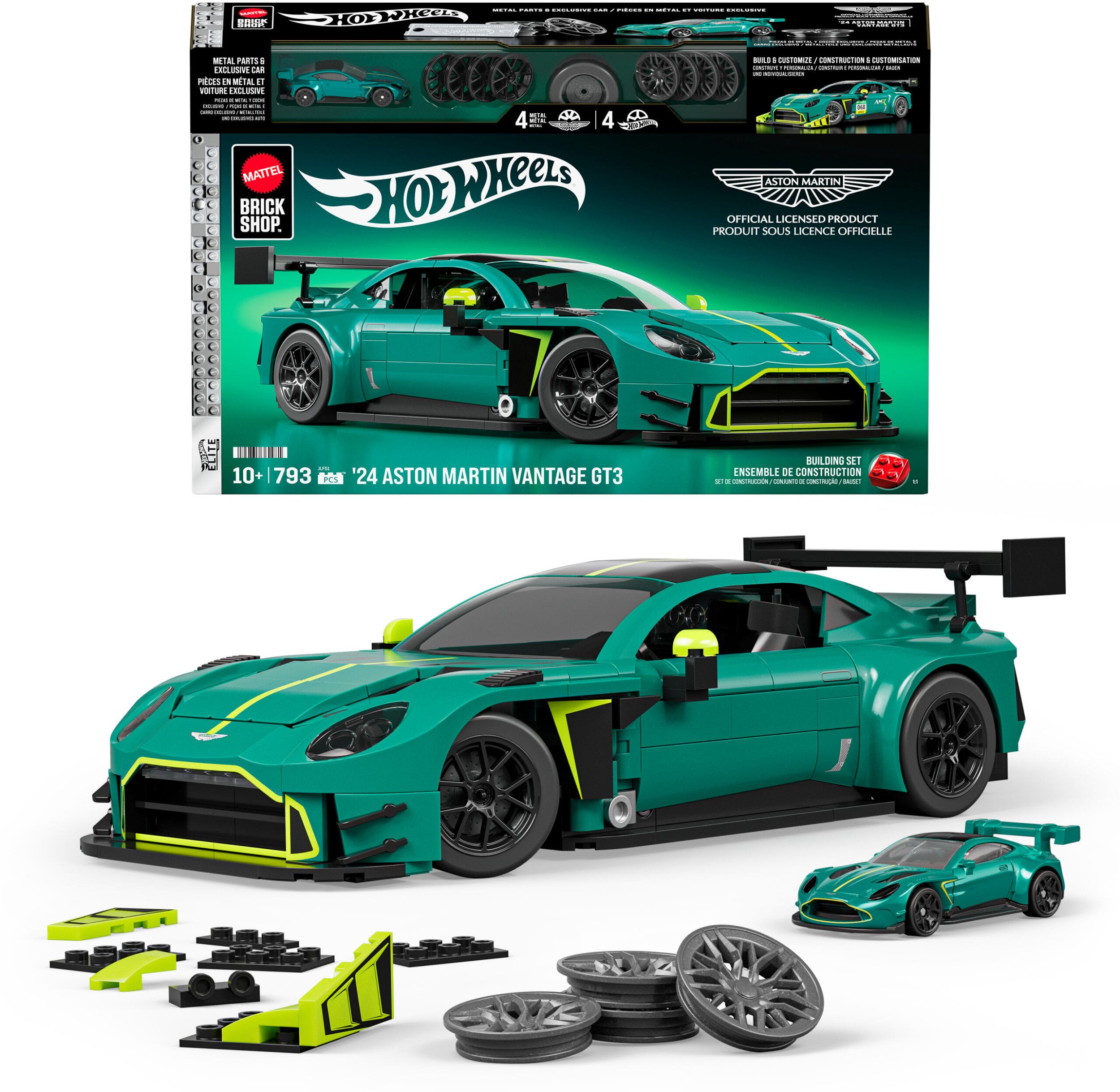 Mattel Brick Shop Klocki Hot Wheels