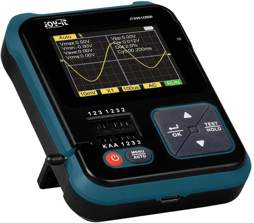 Fluke Oscyloskop generator sygnałów Joy-it DSO-LCR500