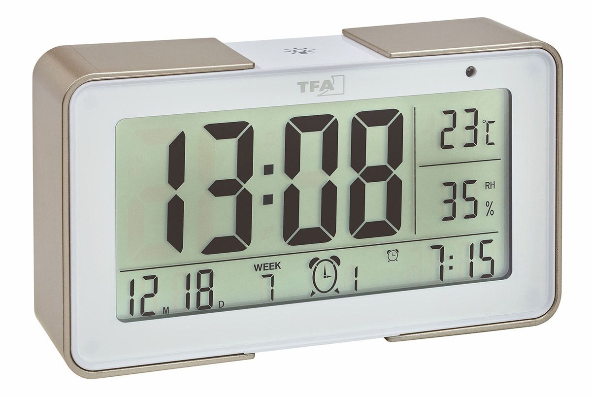 Radiobudzik TFA -Dostmann Digital radio-controlled alarm