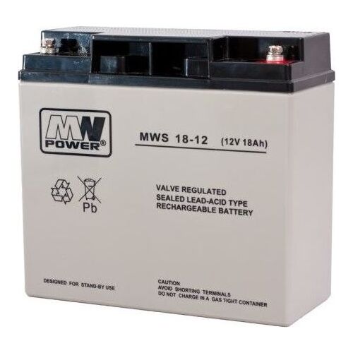 MPL Power Akumulator 12V/18Ah (MWS/12V-18AH) |