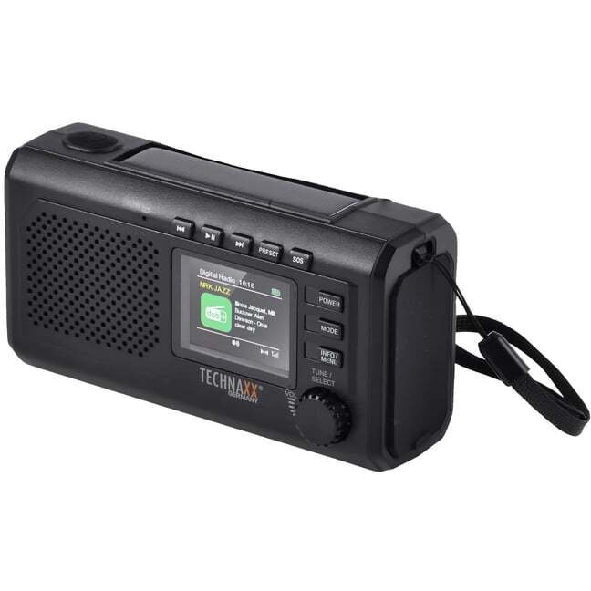 Radio Technaxx Awaryjne DAB BT z