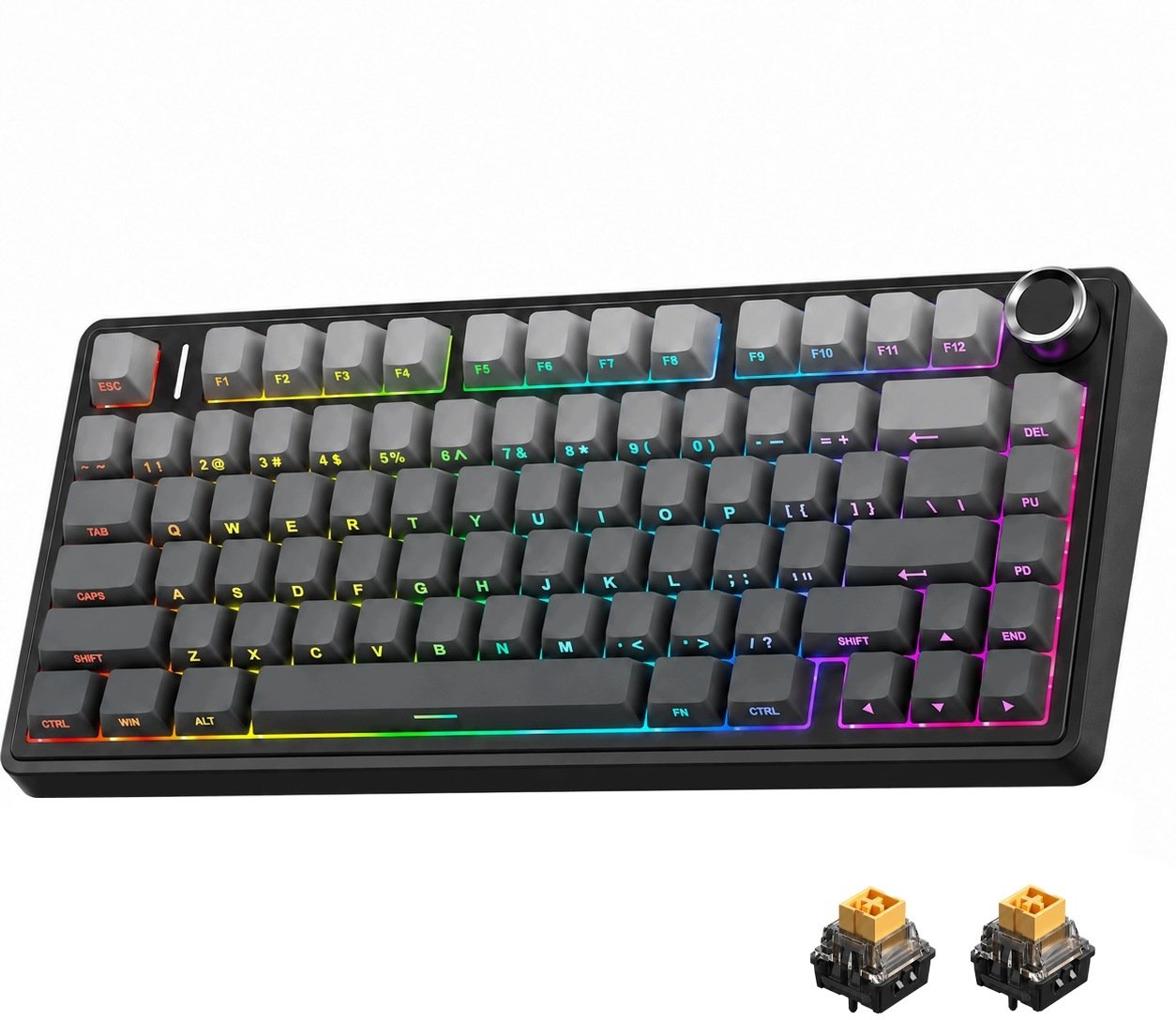 Klawiatura Aula F75 HE Black King